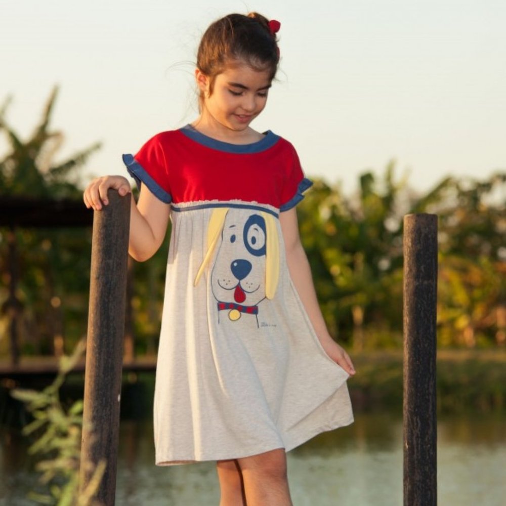 Nightdress Bob Print. Housewear.Camisole